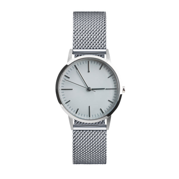 fte3005M | Silver & Grey Mesh Watch